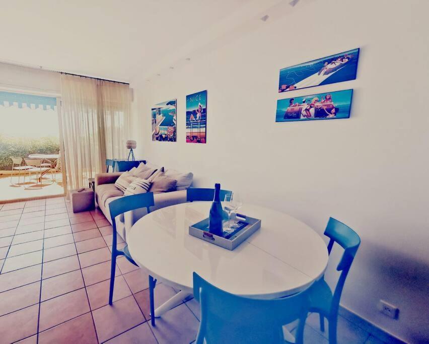 L'Apartment Paradise Sur Mer/80Sqm Beach Front +Ac Ментона Екстериор снимка